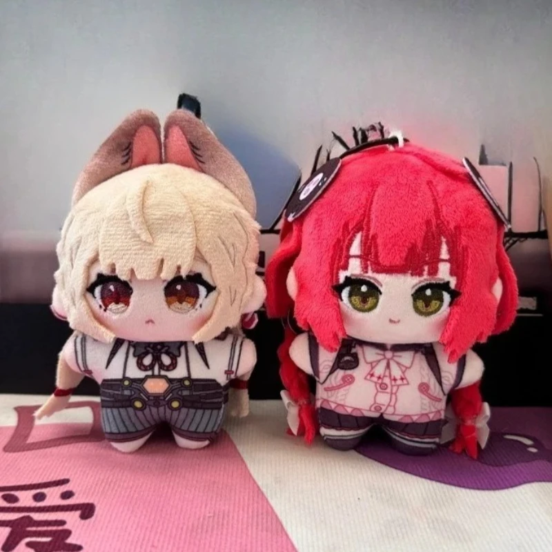 

10cm Anime Game Zenless Zone Zero Kawaii Cosplay Soft Cotton Doll Starfish Body Alice Yuzuha Cartoon Mini Toy Figures Fans Gift