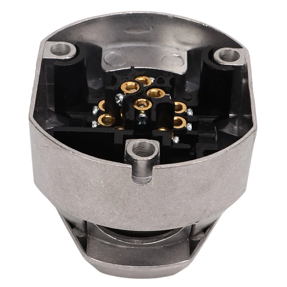 

Водонепроницаемый 13-контактный прицеп из алюминиевого сплава, стандарт ЕС, 12 В, 12 В, разъем для прицепа, женский разъем для прицепа, сверхмощное использование