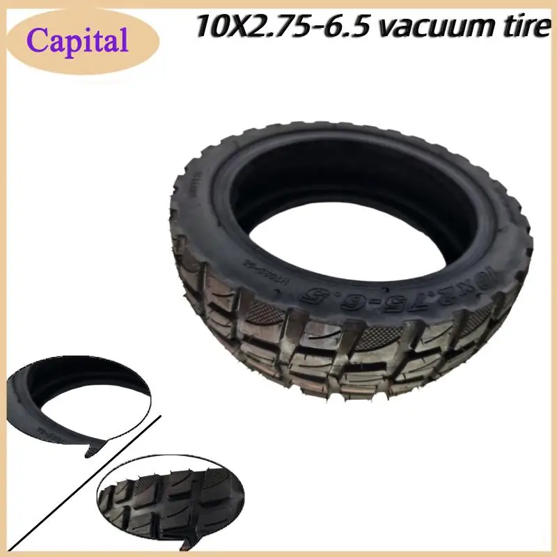 10x2.75-6.5 Off-Rubber Outer Tire for Speedway 5 Dualtron 3 Hover- Electric Scooter Explosion-Proof Shockproof Super-Grip