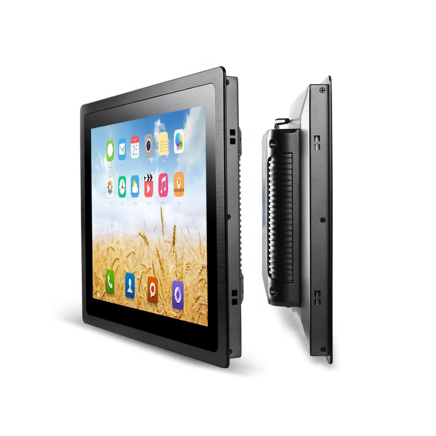 Aluminum Alloy Wifi Serial Port Industrial Touch Screen 12 inch android 4.4 IP65 tablet pc