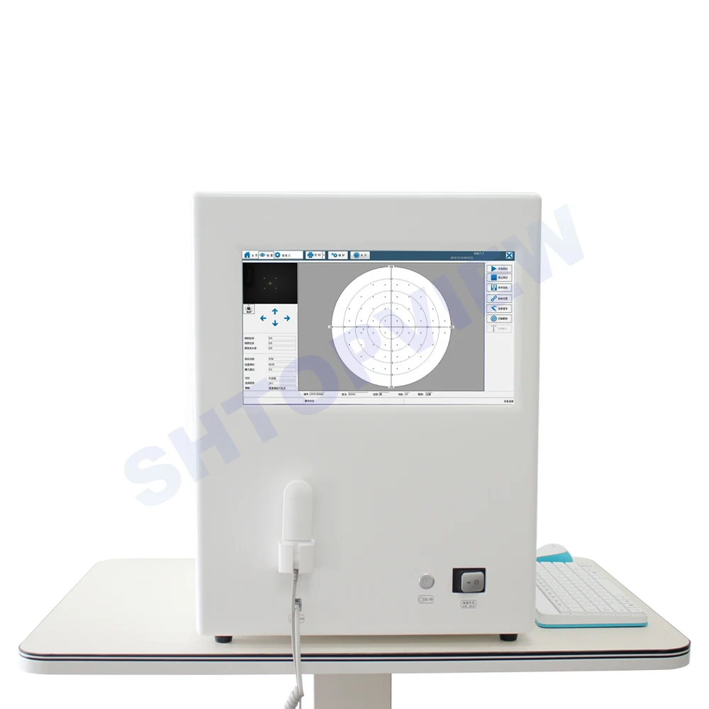 Certified Ophthalmic Instrument BIO-1000 CE Auto Perimeter Visual Field Analyzer with Bulit-in Computer Software 1-Year Warranty