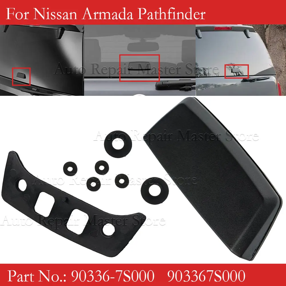 

90336-7S000 903367S000 For Nissan Armada Pathfinder Rear Tailgate Exterior Window Glass Handle Latch Replacement Accessories