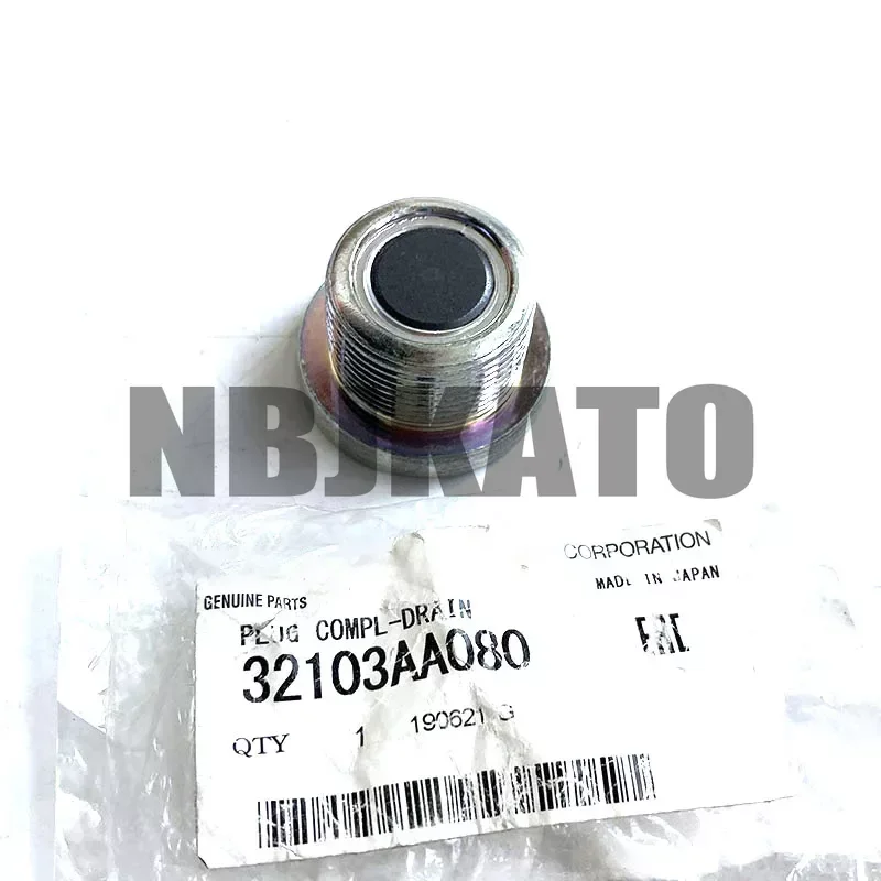 New Genuine OEM 32103AA080 Gearbox Front Diff Drain Plug & Washer For Subaru 03-07 Impreza WRX 5 Speed