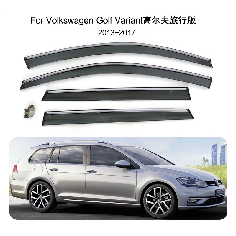 مناسبة لـ Volkswagen 2013-2017 Golf Travel Edition المطر أو اللمعان VW Golf Variant Rain Eyebrow #1