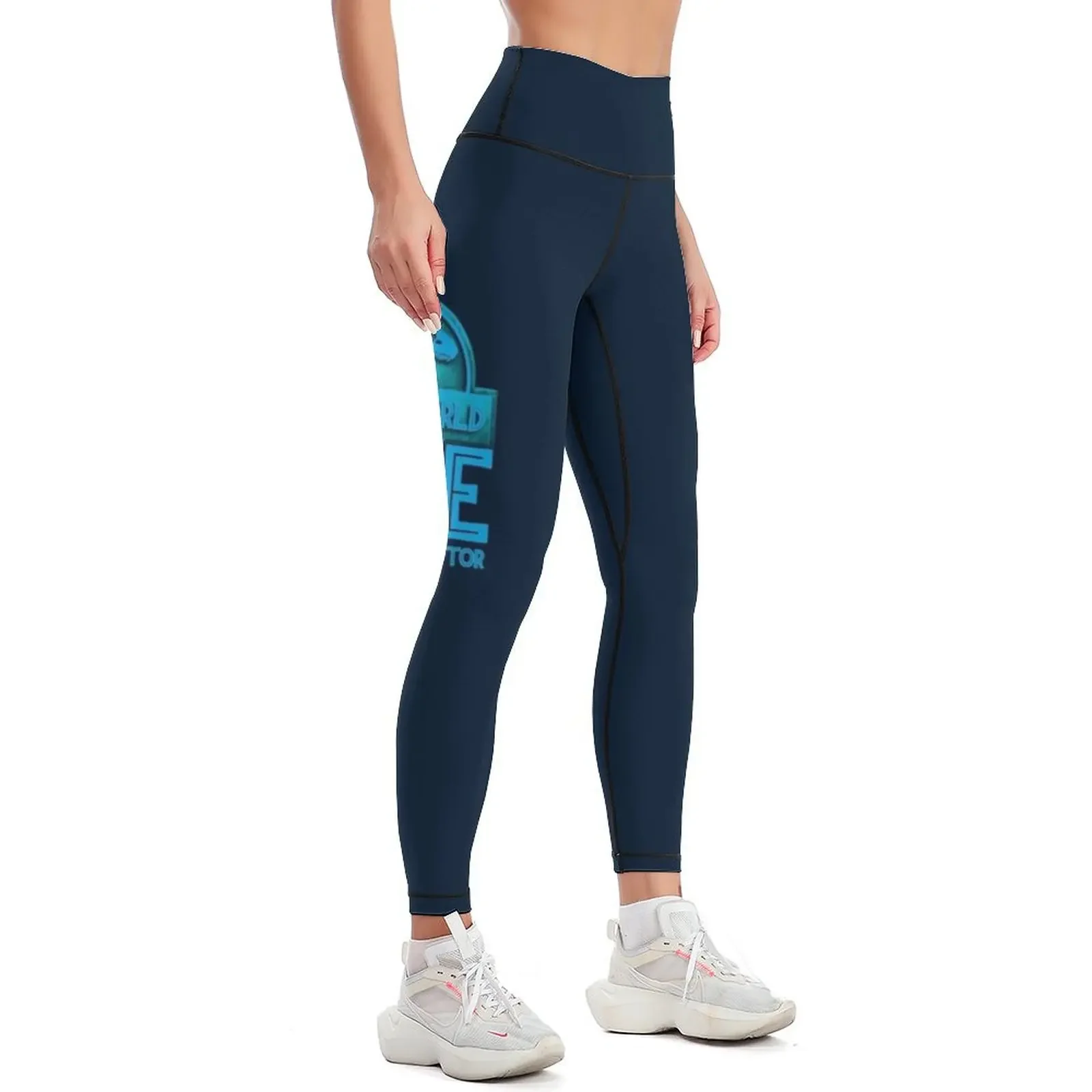 Jurassic World - Blue is my favorite raptor Leggings gym sportswear woman gym clothing Fitness clothing Womens Leggings