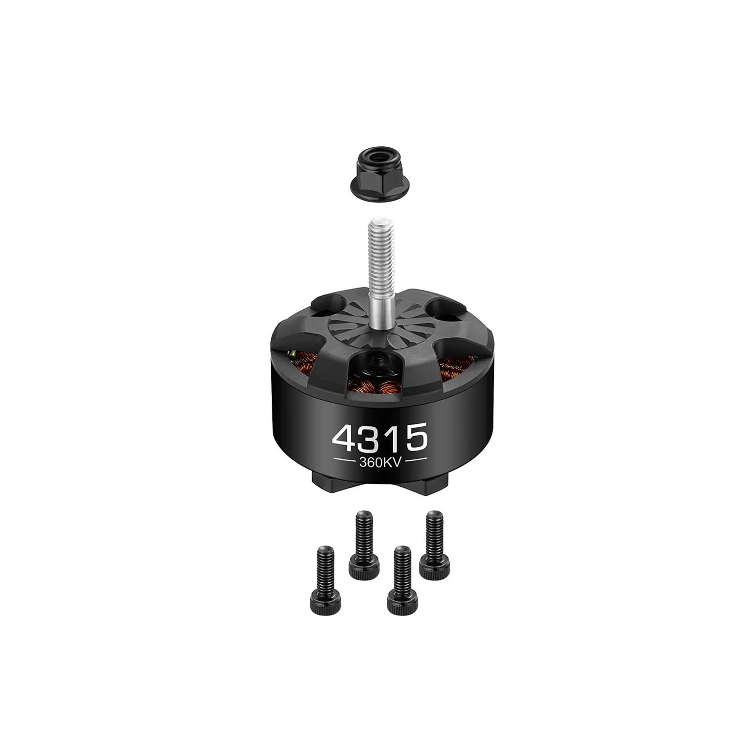 Hobbywing XRotor 4315 360KV Motor sin escobillas FPV para helicópteros multirotor FPV de 15 pulgadas aviones RC Drone piezas de Motor BLDC