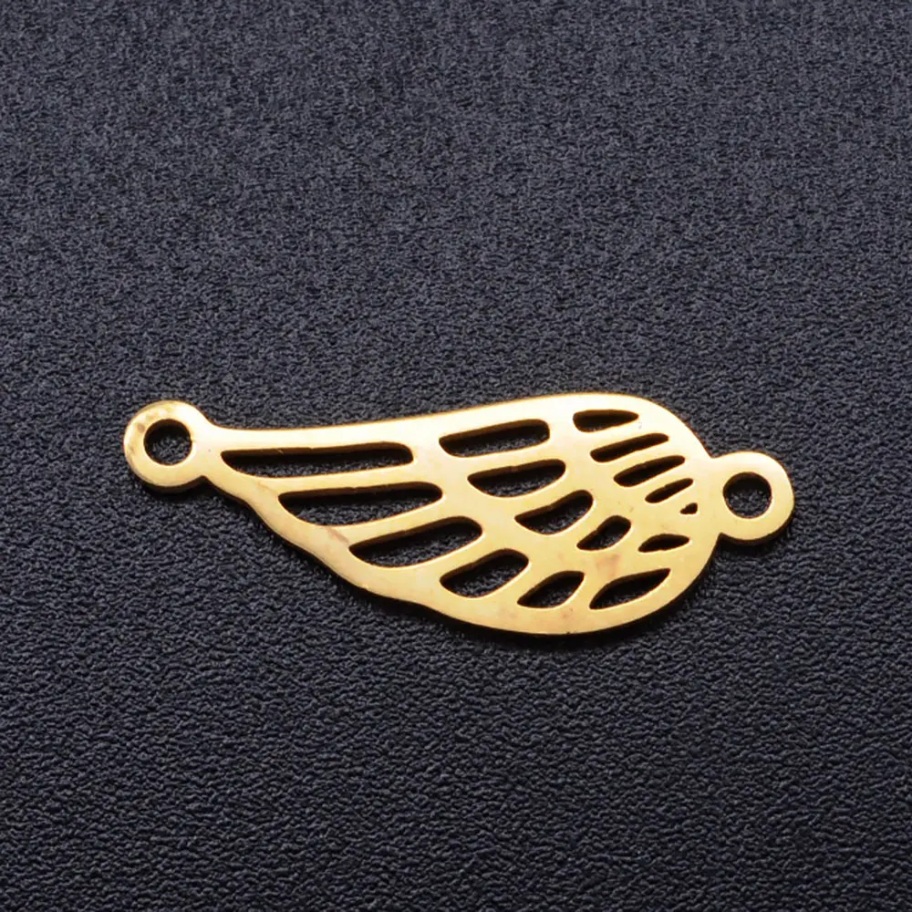10pcs/lot Music Symbol Stainless Steel DIY Connector Charms Wholesale OEM Connectors Charm Accepted Jewelry Making Connectors