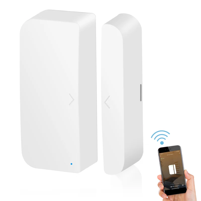 Tuya مفتاح مستشعر الباب الذكي مقبض نافذة إنذار دعم التحكم الصوتي بواسطة Google Home و Alexa-N33R