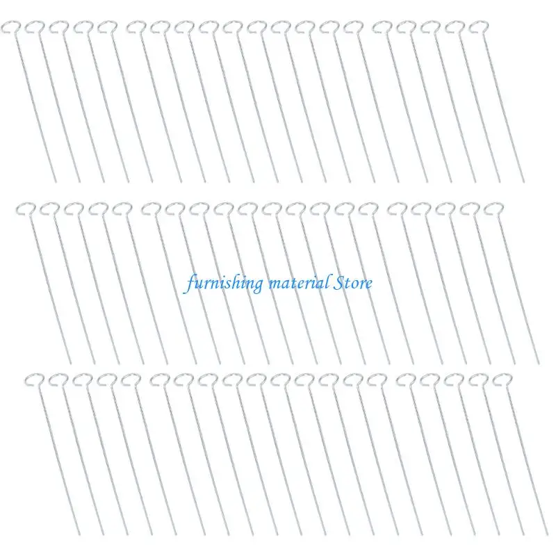 

Y5GD 60PCS Garden Light Stakes Featuring Top Round for Quick Arrange on Grass or Snow Areas