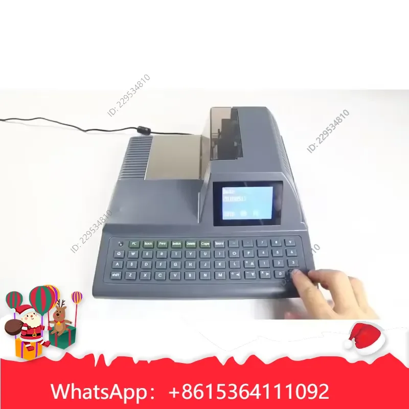 1pc for Intelligent Automatic Full-Keyboard Check Printing Printer Cheque Writer Compatible For Model，practical use