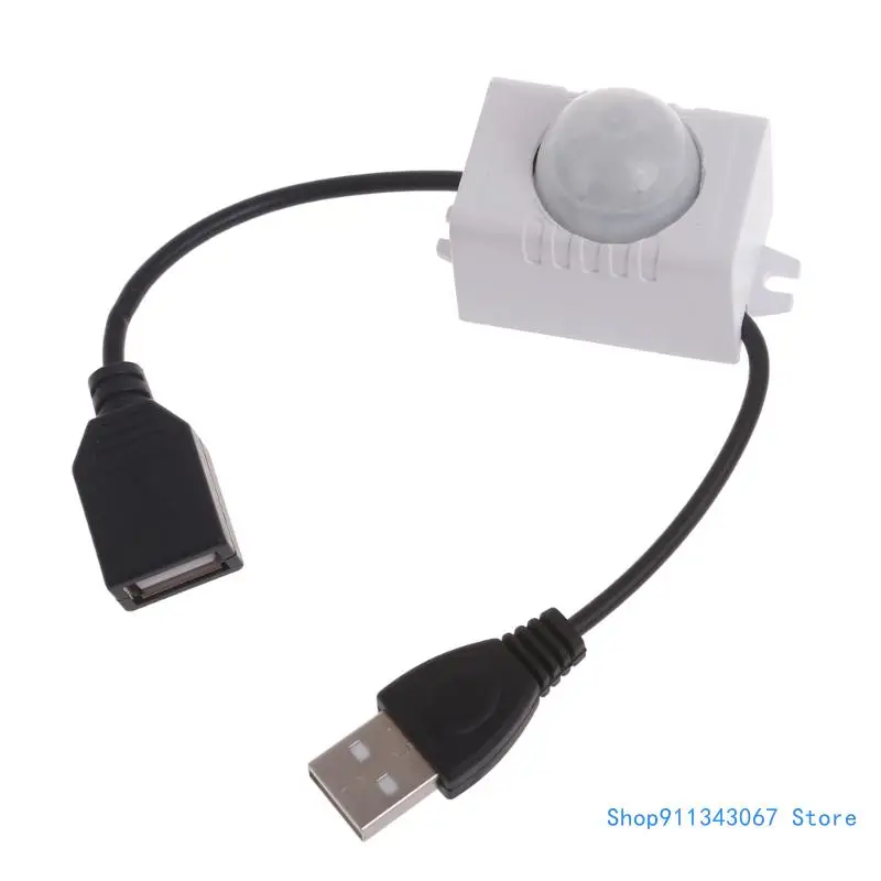 DC5V USB PIR LED Motion Switchs for LED Strip Light Ceiling Fan Drop shipping