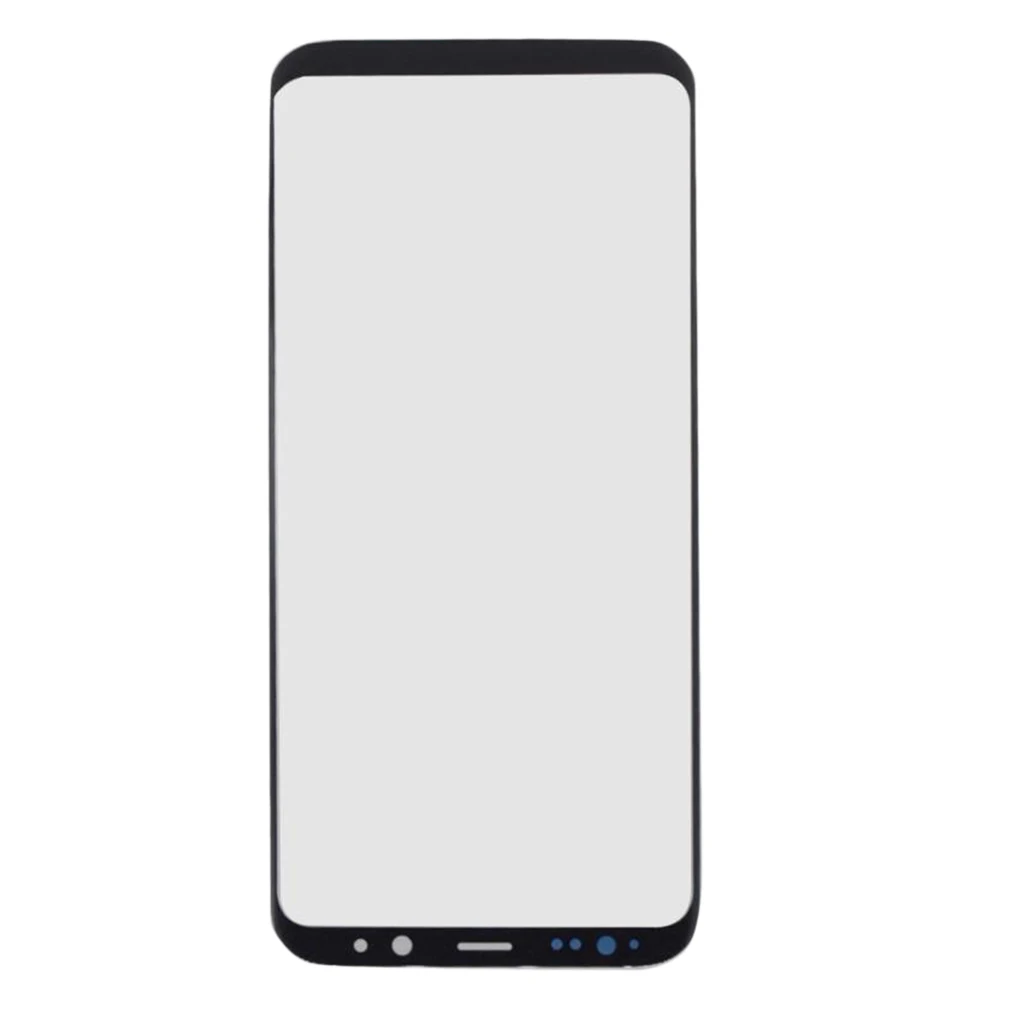 16×7.5cm Front Outer Screen LCD Glass Lens for Galaxy S8Plus G955 with