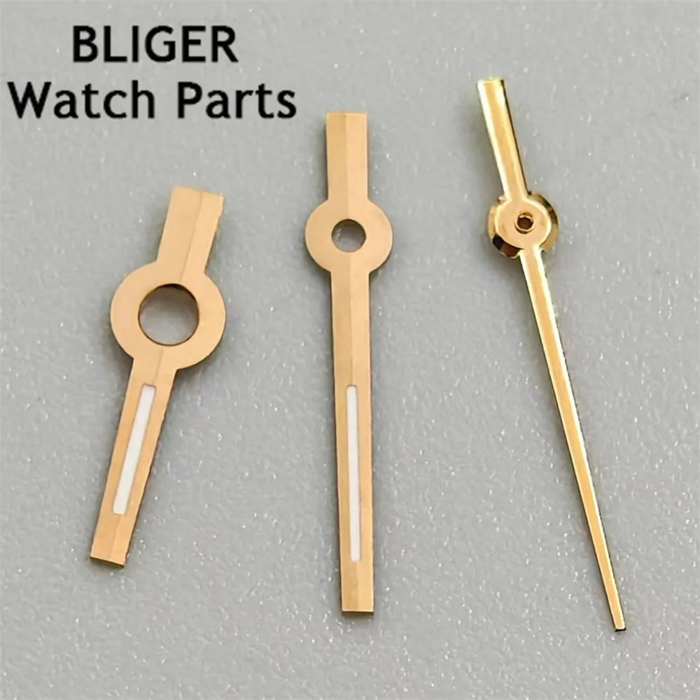 قطع غيار بليجر للساعة للسيدات ، الذهب ، الفضة ، الورود ، الأيدي مناسبة لـ NH05 ، حركة NH06
