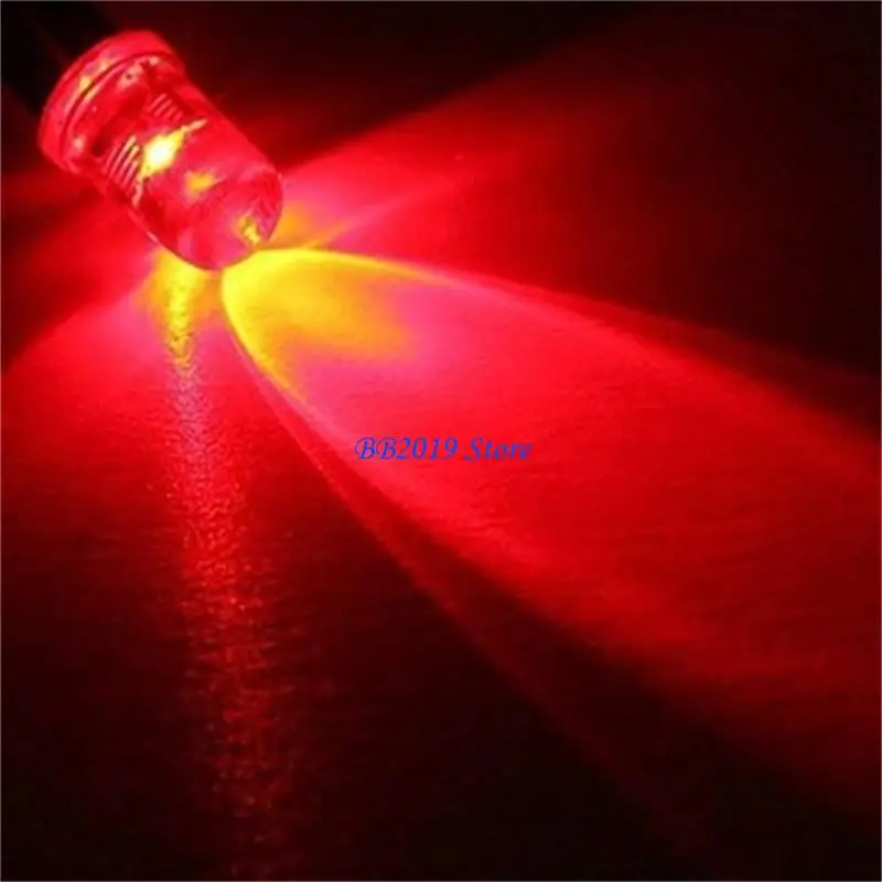Q0KB 10Pcs Bright LED Beads for Remote Control Car LED Diode Light 5V-12V