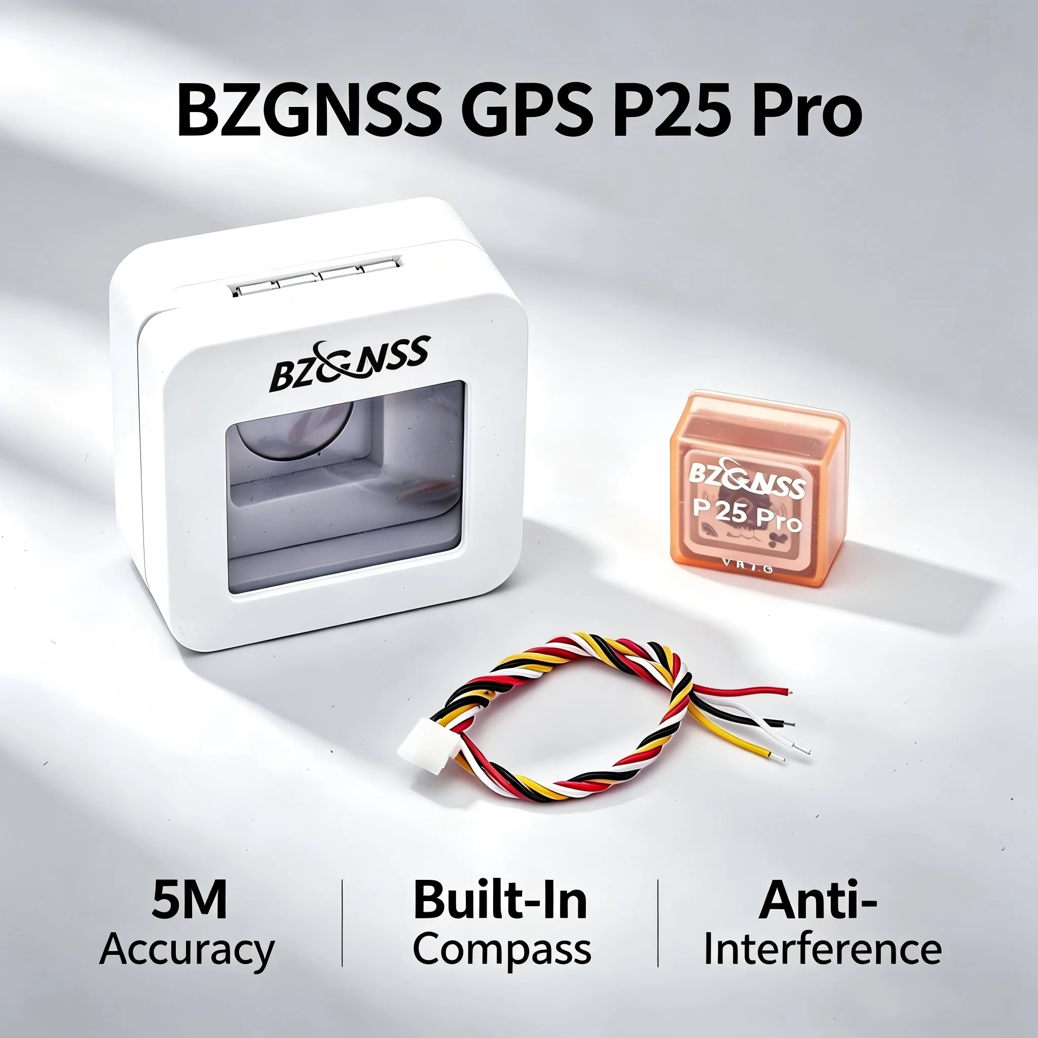 وحدة BZGNSS P25 Pro GNSS GPS ب - مراجعة Drone Battery Plate وسعره