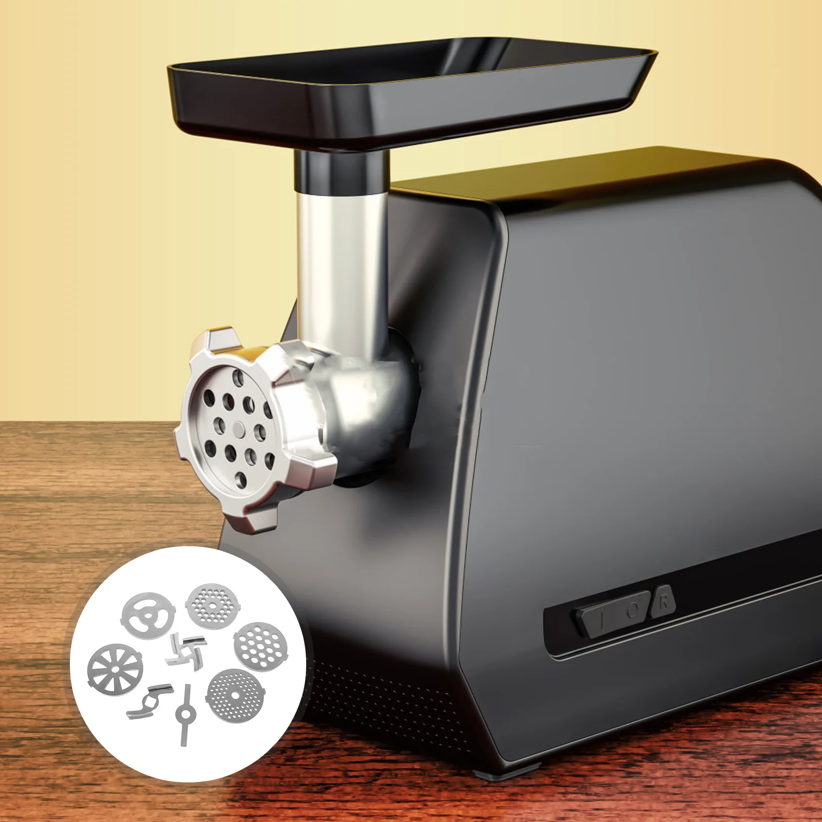 

8 pcs Stainless Steel Grinder Plates Replacement Blades For Electric Meat Mincer Cutting Plate Home Meat Chopper