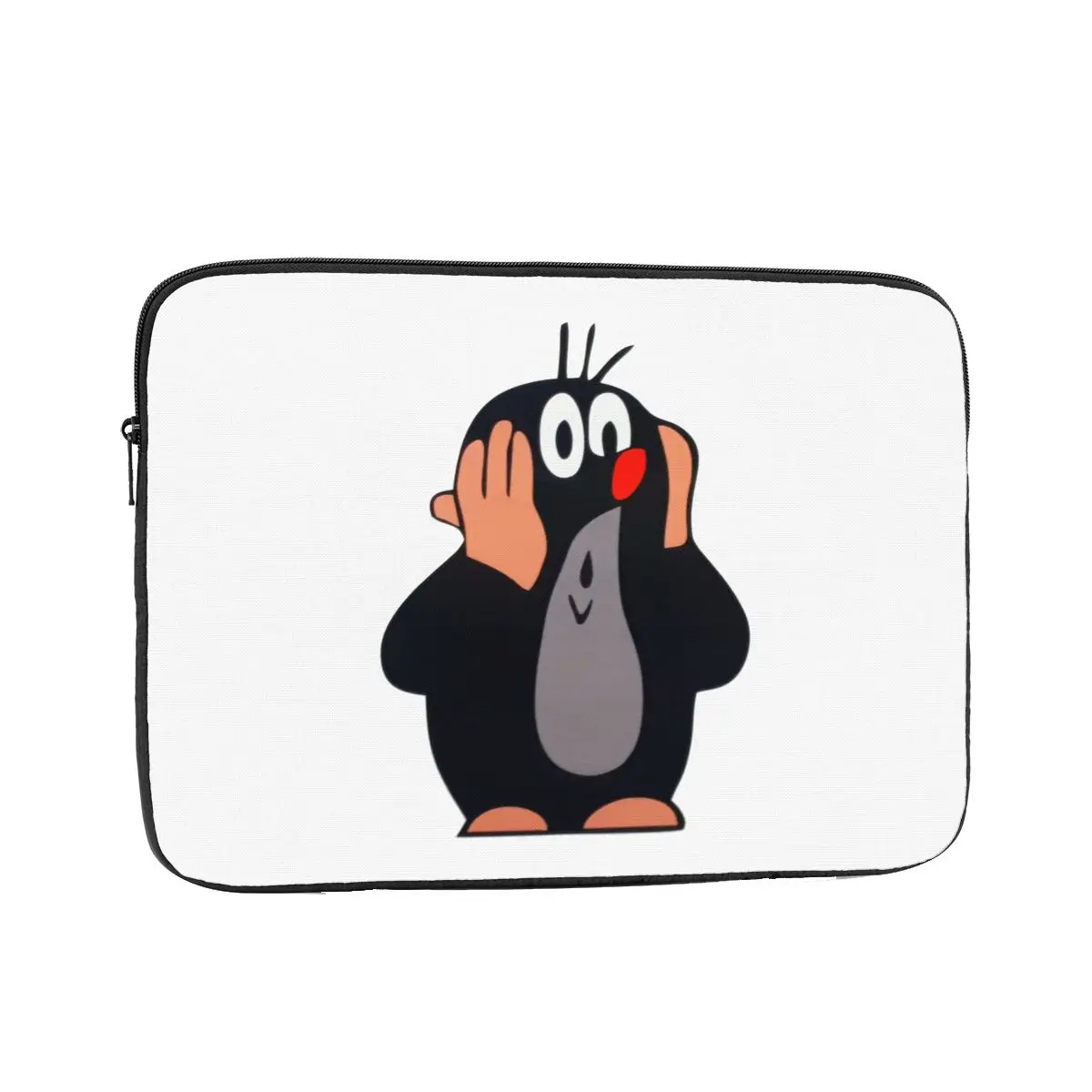 

Cute Happy Mole Krtek Laptop Sleeve Cover Bag 10 12 13 15 17 Inch Notebook Bag Sleeve Tablet Shockproof Case Bag
