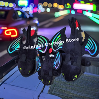 Laser Colorful Car Tooth Flying Dragon Doll Pendant Decorate Ornaments Roof Tooth Doll Motorcycle Helmet Decorate Car Accessorie