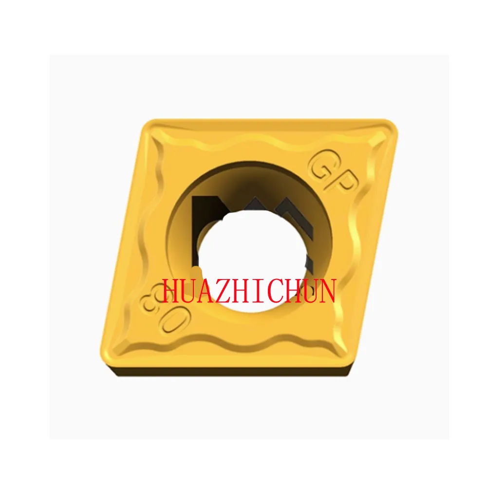 

HUAZHICHUN CCMT09T302/09T304CCMT09T308-GP GP1225 GP1115 Carbide Inserts Milling Cutter Tool