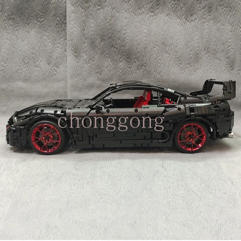 Super Sports Car Model Buiding Kit, creator Block Bricks, Juguetes DIY para niños, regalos de cumpleaños, nuevo, 1:8 escala Supra MK4 [A80]