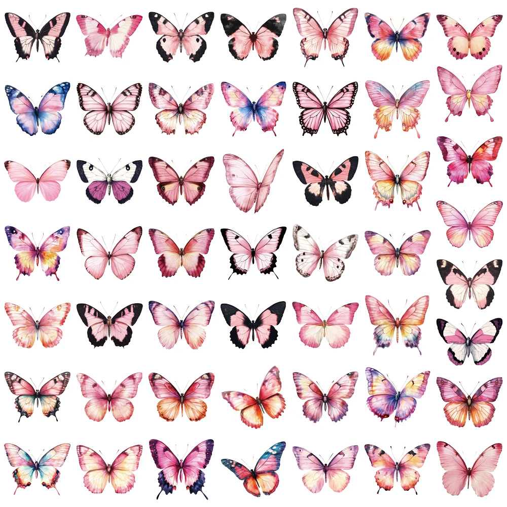 150 個クリエイティブバタフライハイビューティーロールステッカー装飾電話ケース、ラップトップ、ウォーターカップ DIY パーソナライズステッカー