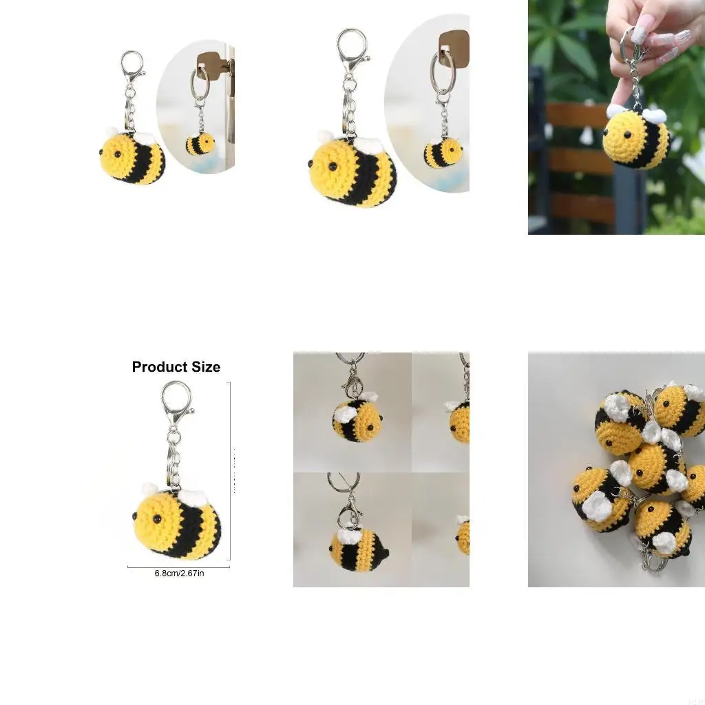 Bees Pendant Croche…
