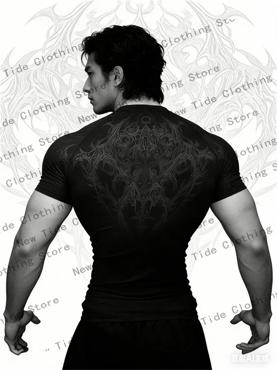 

Новая модель спортивной одежды Longteng 2026 года — подходит для бега, плавания, тяжелой атлетики и фитнес-тренировок — футболка