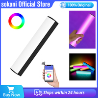 Sokani X8 LED RGB Light Photography Light Tube Lamp Handheld Stick Video Lighting for Vlog TikTok YouTube Live StreamingStudio