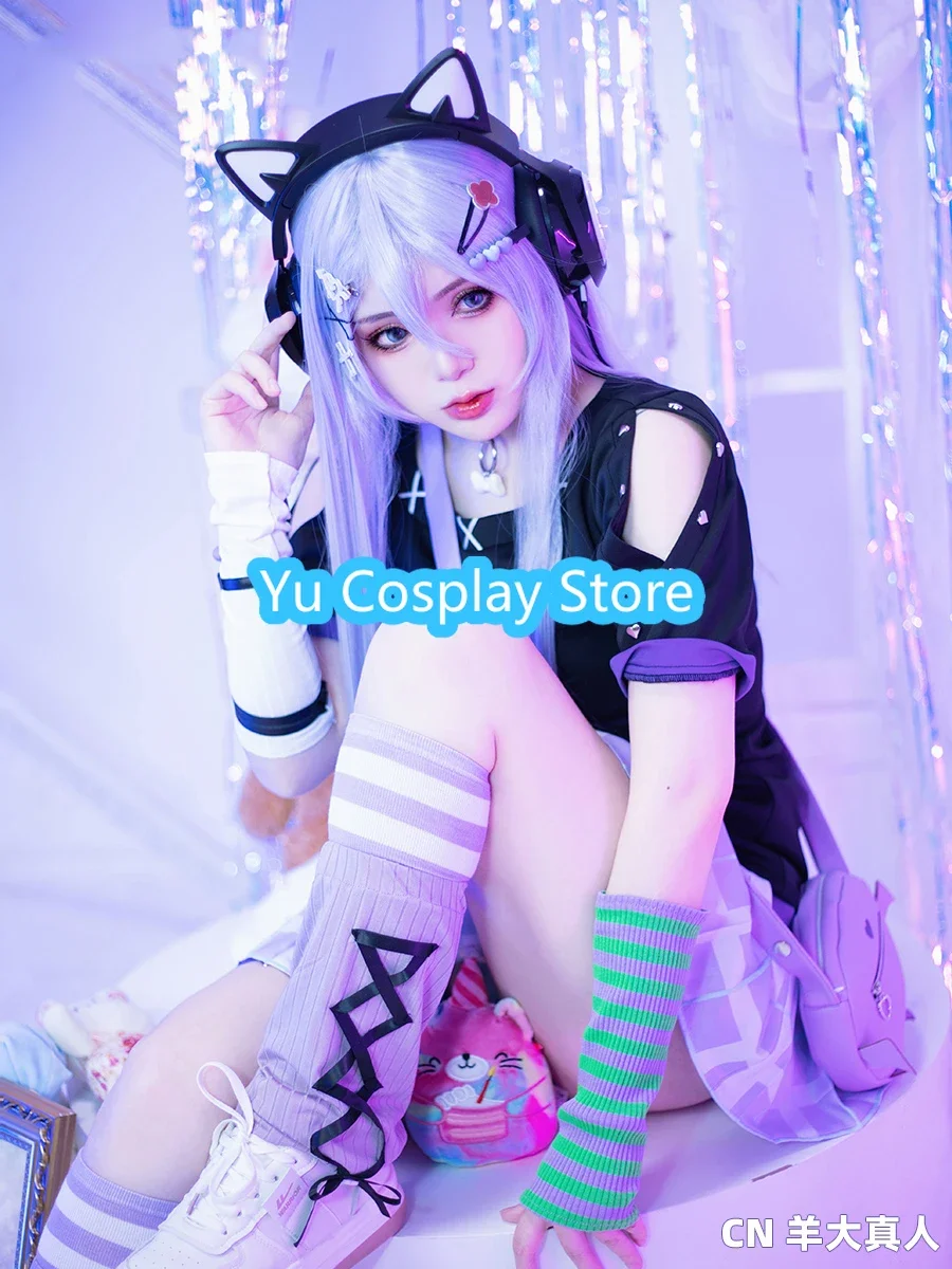 Game Project Sekai Colorful Stage Yoisaki Kanade Cosplay Costumes Women Party Suit Top Skirts Bag Halloween Uniforms Custom Made