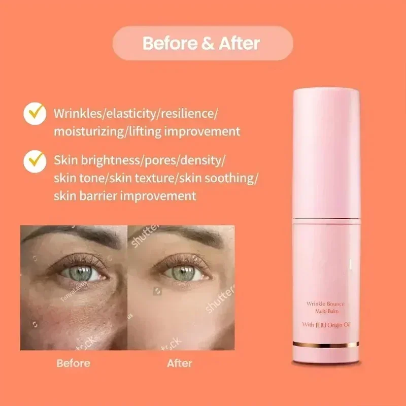 9g 한국 멀티 이펙트 밤 콜라겐 핑크 스틱 립밤 딥 보습 멀티 이펙트 크림 보습 매력적인 입술