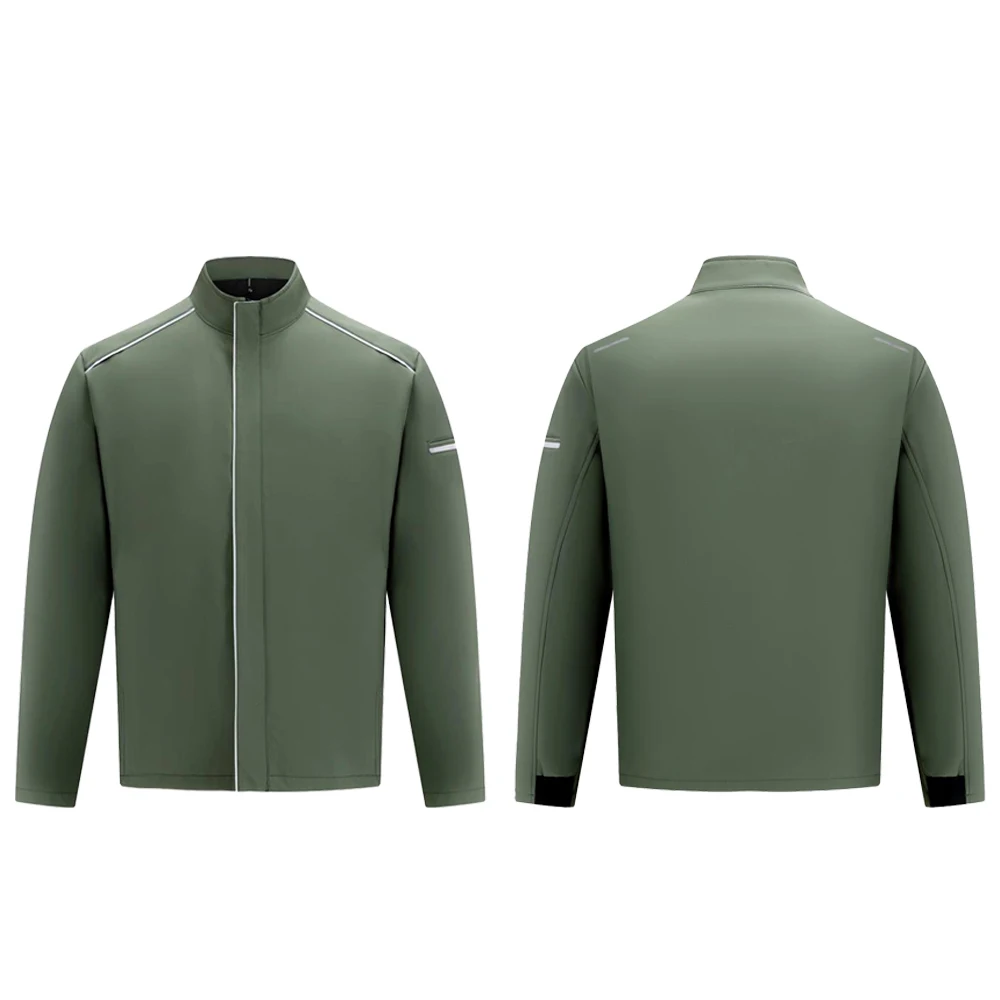 سترة عمل Softshell للموسم الجديد - ملابس خارجية ذات ياقة واقفة ممتازة لملابس الخريف والشتاء الاحترافية