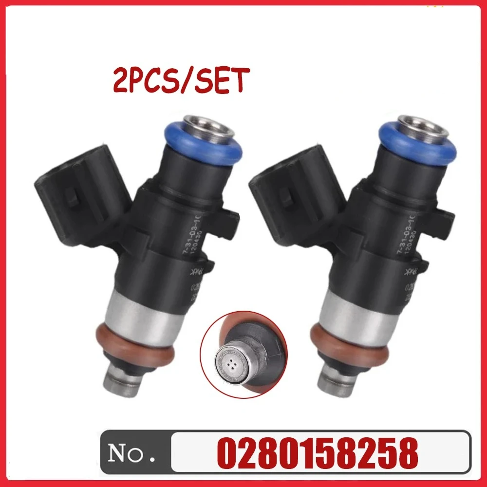 

OEM # 2521068 0280158258 2Pcs Upgrade Fuel Injector Nozzle For Polaris ACE570 ACE900 RZR Ranger Sportsman XP SP Repair