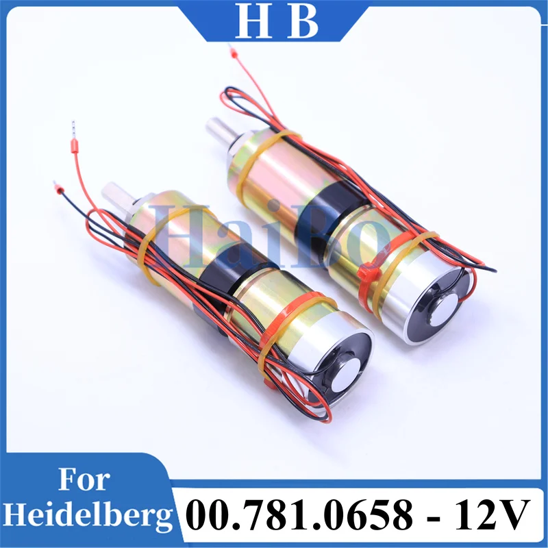 

HaiBo Best Quality 00.781.0658 Ink Adjustment Motor Offset Printing Machine Parts 12V Motor For Heidelberg