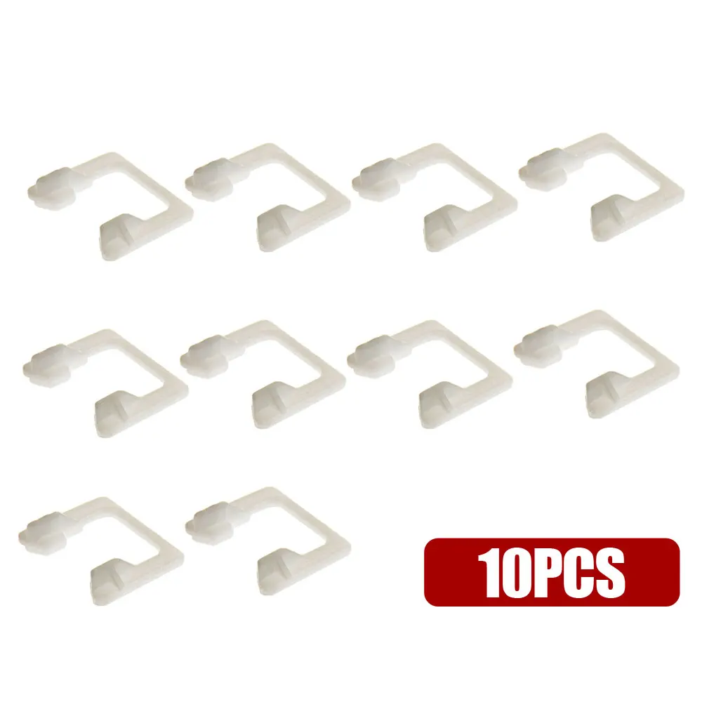 

10x Auto Interior Accessories Fasteners Clips auto Car Door Handle Clamp Fasteners Clip Car Door Lock Retainer For VW 357837242