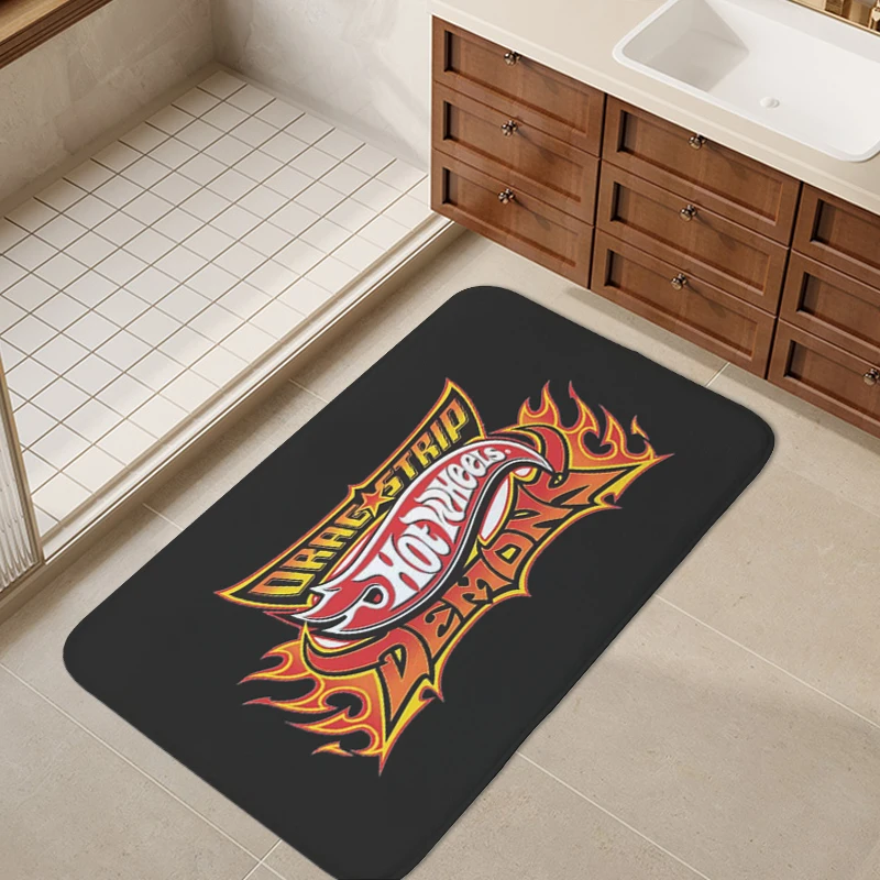 

Porch Foot Mat Non-slip H-Hot H-Wheels Kitchen Hallway Bath Rug Home Decor Items Entrance Door Doormat Carpet Entrance of House