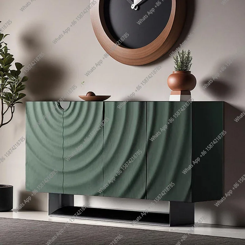 XS Nordic Groene Woonkamerkasten Rustiek Klassiek Houten Retro Woonkamerkasten Opbergruimte Smalle Kast De Rangement Furnit