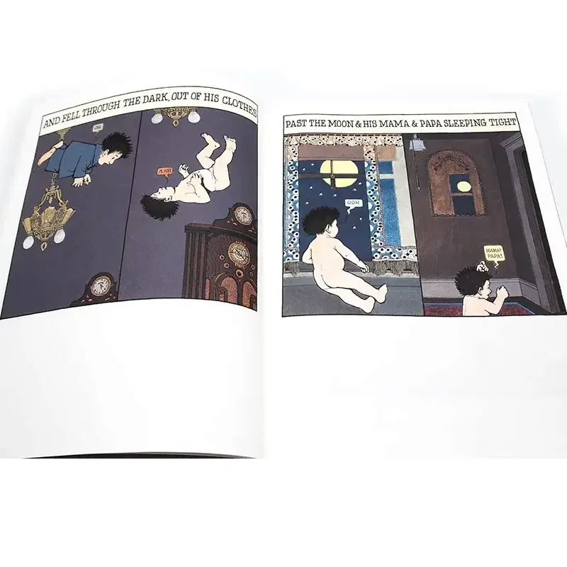 In the Night Kitchen, Children's books aged 1 2 3 4 English book, Picture Books Stories 9780064434362