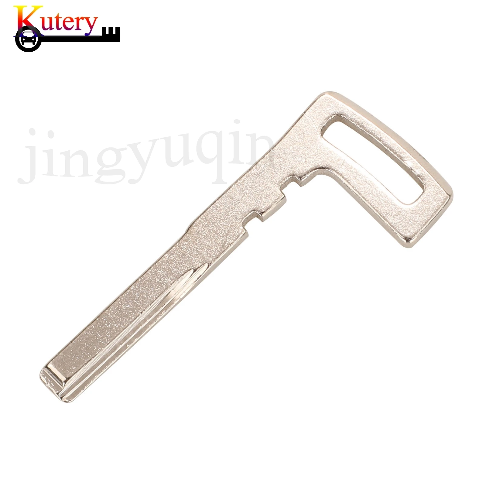 Jingyuqin-llave de coche inteligente remota, inserto de llave en blanco para Mercedes Benz C200L, E300L, S320, S350L, GLC, hoja de llave sin cortar, 10 unids/lote