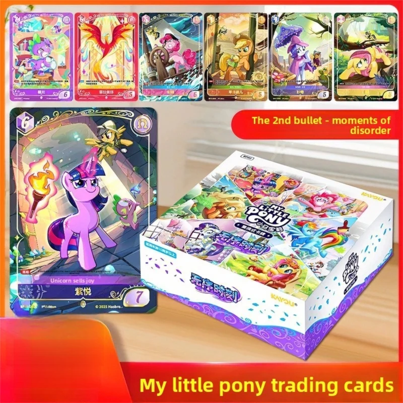 kayou-anime-my-little-pony-version-rainbow-moon-edition-friendship-eternal-periphery-collection-card-children-festival-gift