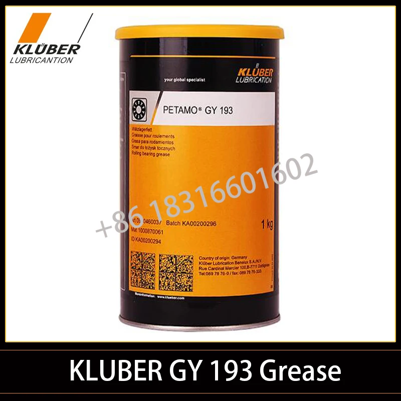 1KG Kluber GY193 Lubrication  Spindle Bearings PETAMO GY 193 for  high-temperature,long-term of rolling bearings