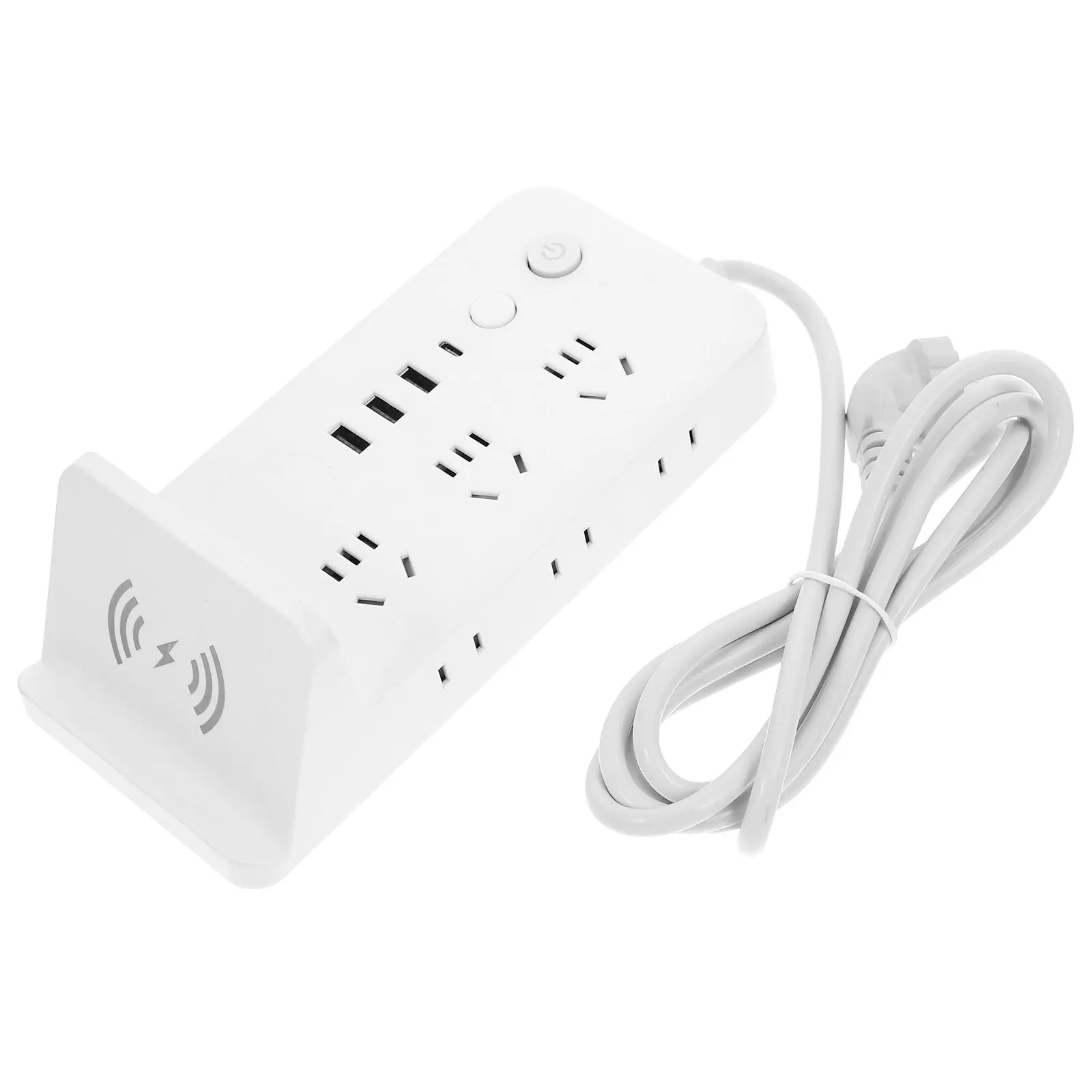 

Беспроводной удлинитель с 3 USB-портами, сетевой фильтр для дома и офиса, зарядная розетка с интеллектуальной идентификацией устройств