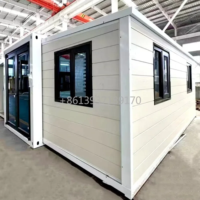 Ready Made 40 Ft 20 Ft Prefab Granny Flat Mobile Expandable Container House 3 Bedroom Prefabricated Villa Portable Home
