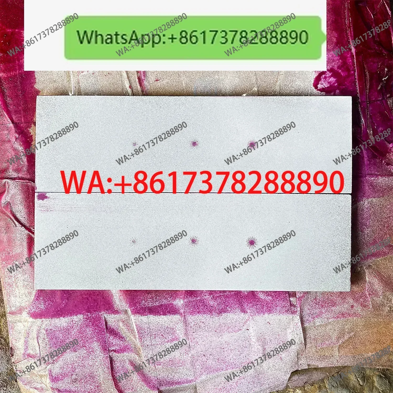 Three-point type B-type test block B3 penetration test block (chrome-plated radiation crack reference test block) NBT47013
