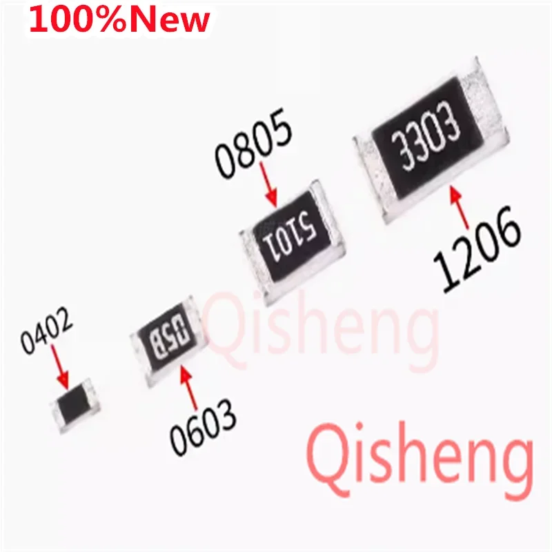 50pcs 2512 1W SMD Power resistor 1% 6432 0.1 0.11 0.12 0.13 0.15 0.16 0.18 0.2 0.22 0.24 0.25 0.27 0.3 0.33 0.36 0.39 0.4 ohm