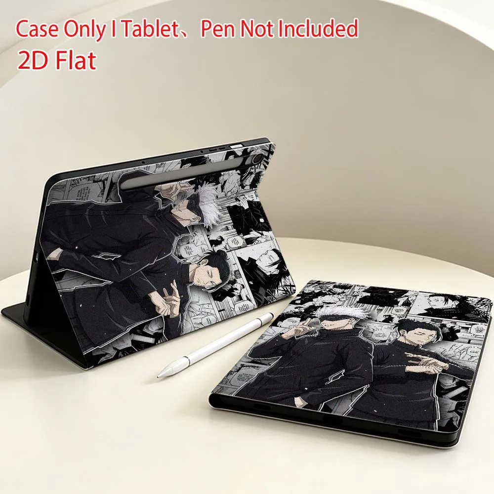 Anime Geto Gojo Soft For Samsung Galaxy Tab S11 S10 S9 S8 S7 S6 A9 A8 A11 Lite FE Plus Pen Tray Tablet Case