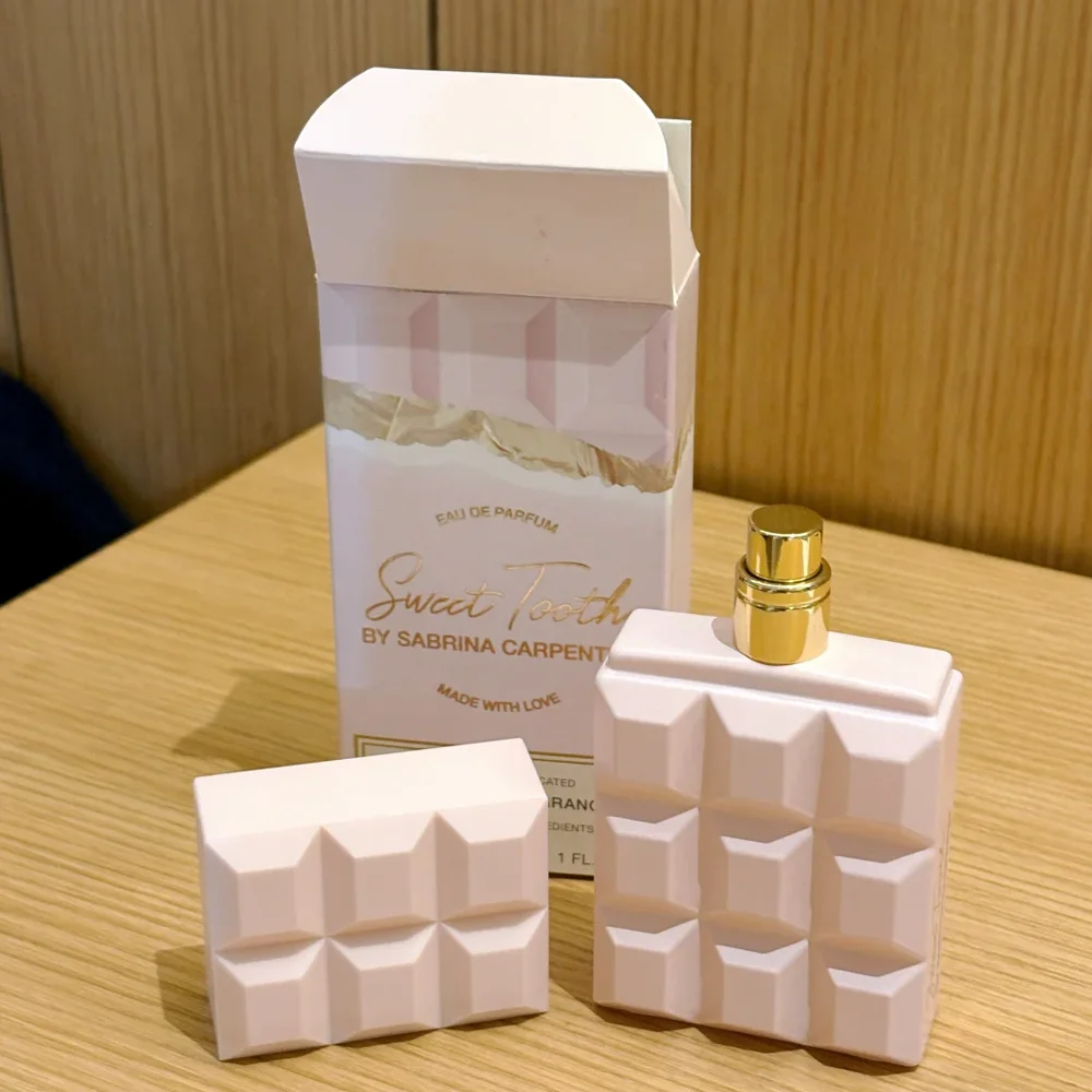 Novo Perfume de Chocolate Rosa 75ml Doce e Duradouro para Homens e Mulheres