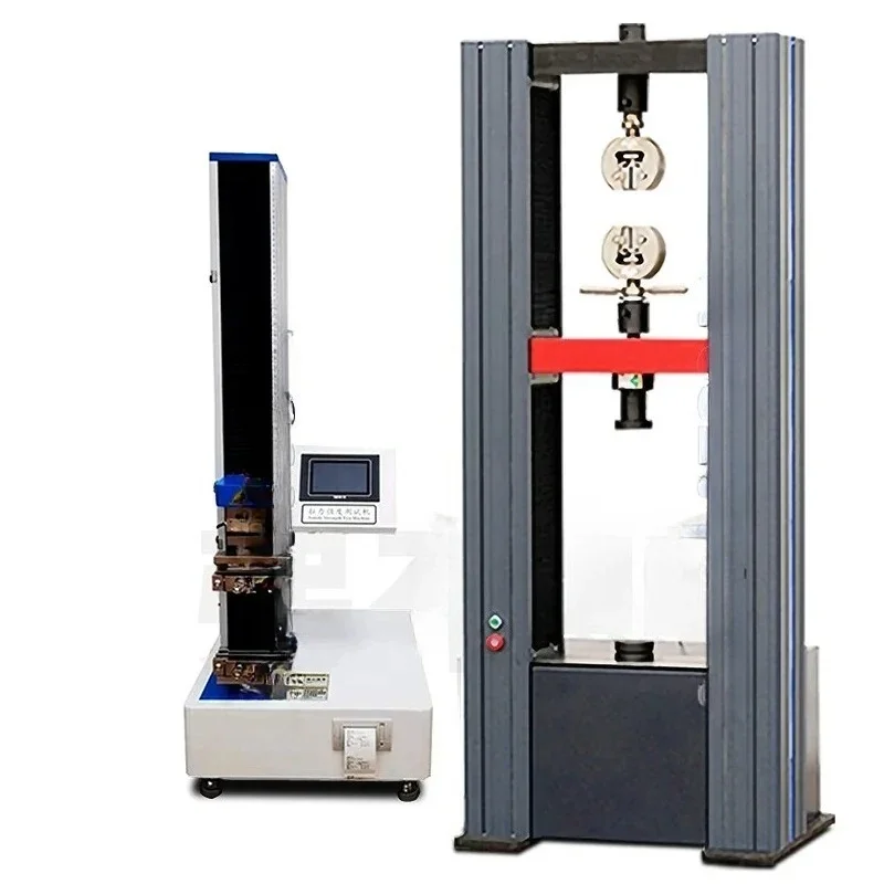 

Микрокомпьютерный электронный измерительный прибор для испытаний на растяжение, цифровой динамометр для пластика и резины, универсальный тестер прочности металлов и материалов на растяжение