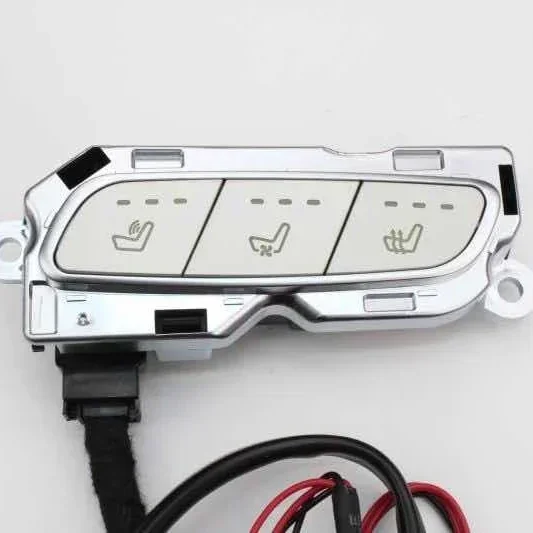 

12-вольтовая электрическая система вентиляции и подогрева автомобильных сидений с охлаждением и массажем поясничной зоны с 4 подушками, подходит для Mercedes, популярная модель.