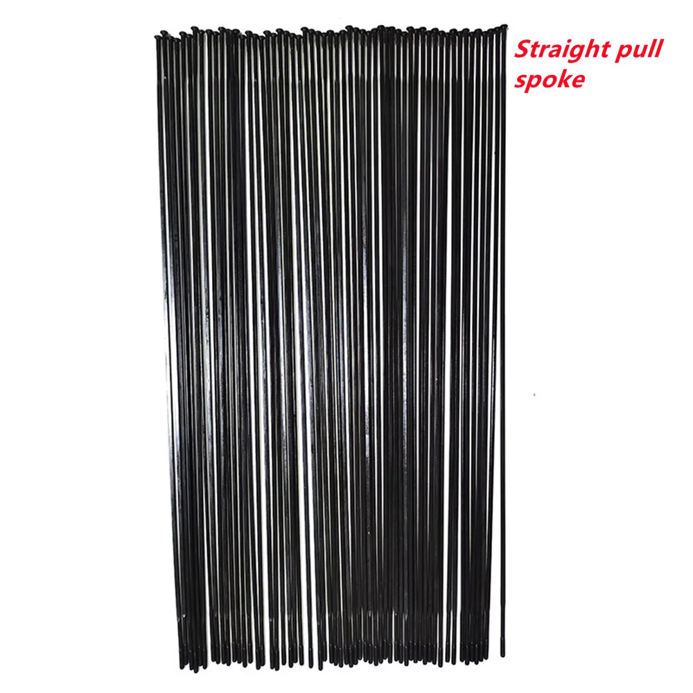 

SP1428 Черные прямые спицы, 6,5 г (264 мм), лучи с бесплатными латунными сосками, прямые спицы