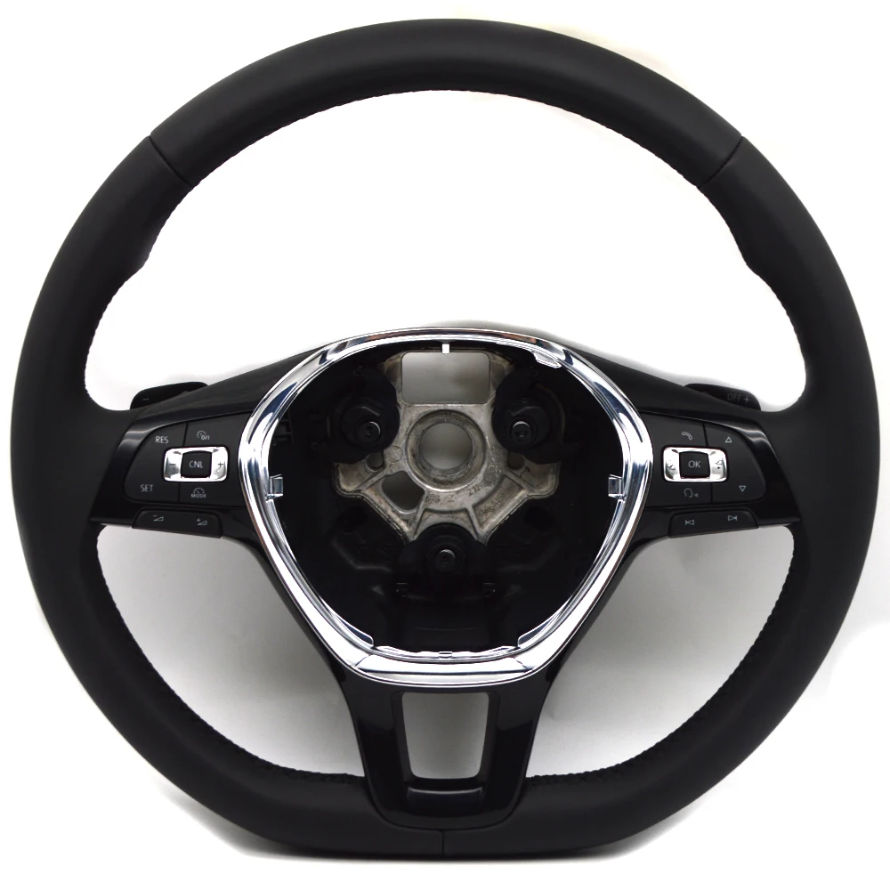 

FOR Passat B8 Steering Wheel Assembly Black Wire No Logo